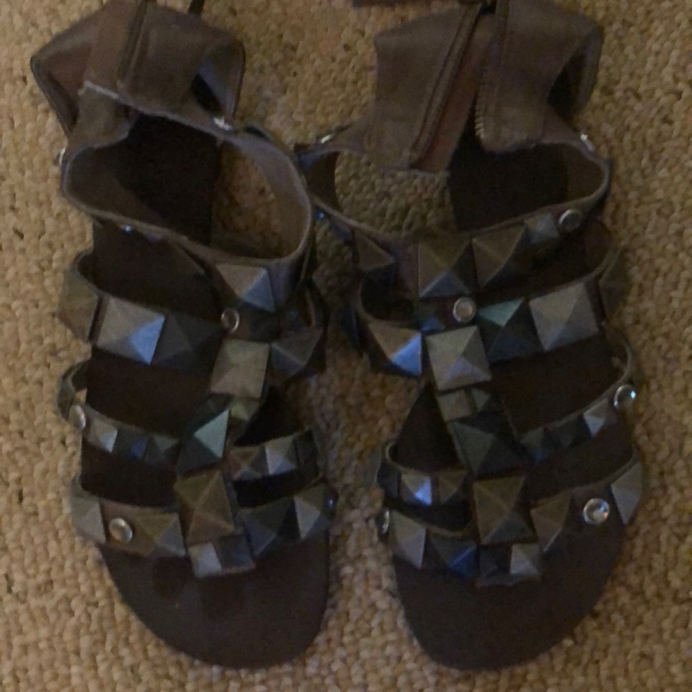 Ash gladiator sandals flat